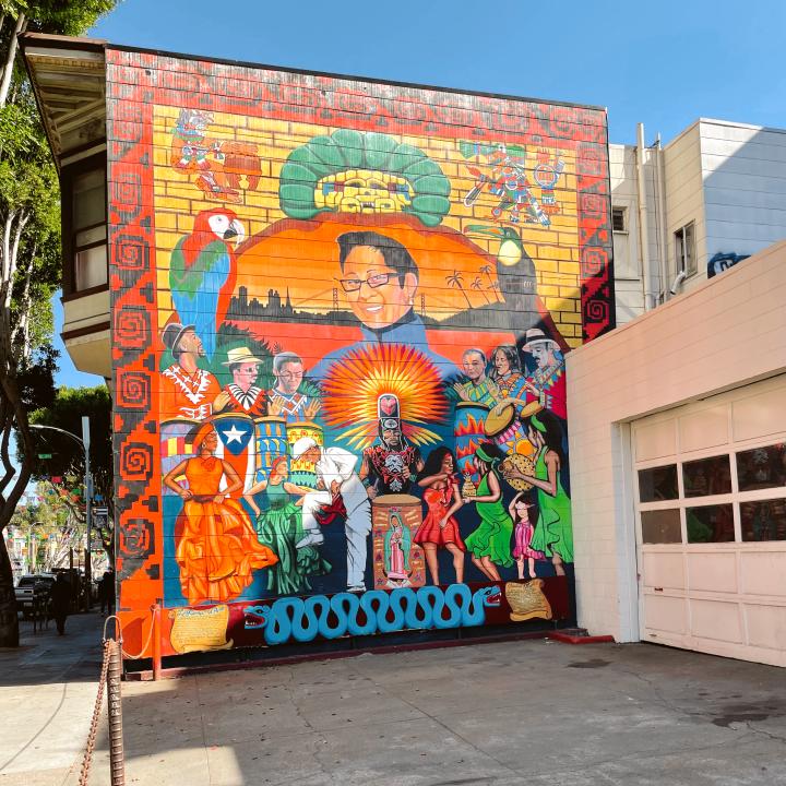 Mission District Murals in San Francisco